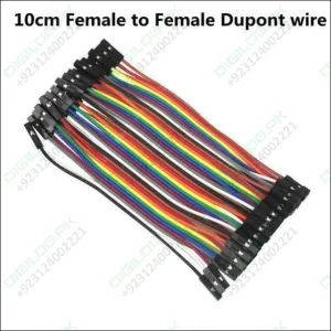 10cm Hole To Hole Jumper Wire Dupont Line 40 Pin Female To Female Arduino Jumper Wires