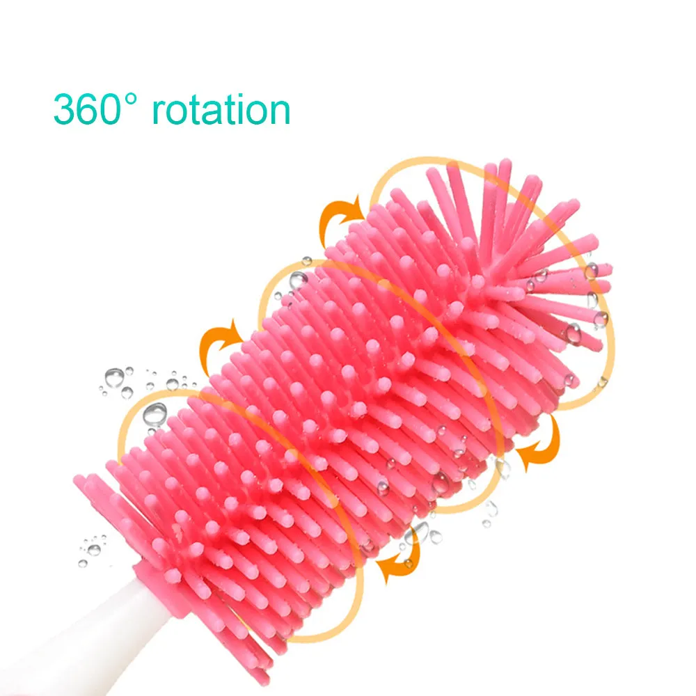 2 in 1 Silicone Bottle Brush