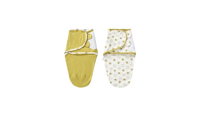 2 Piece Newborn Baby Swaddle Blanket