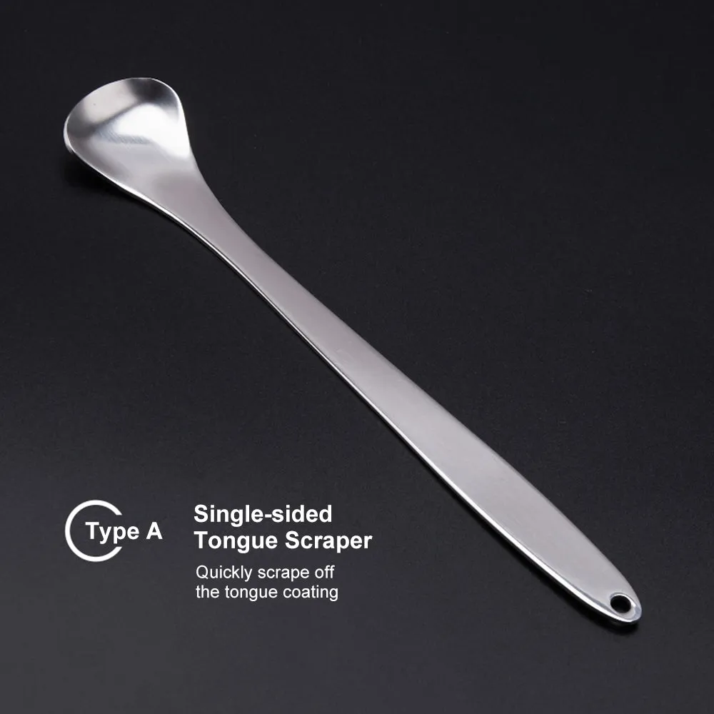 3 Piece/Set Tongue Scrapers Stainless Steel