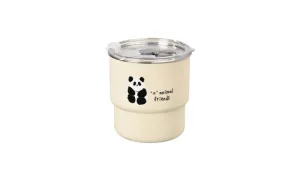 304 Stainless Steel Panda Coffee Cup