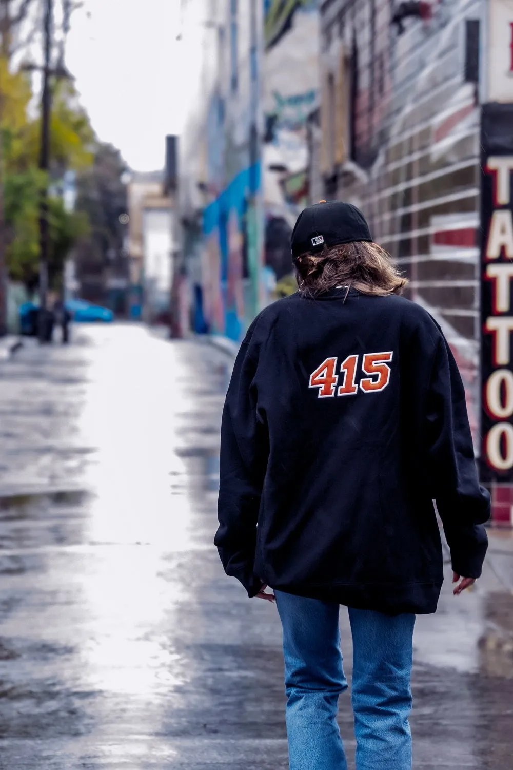 415 Team Embroidered Heavyweight Crew