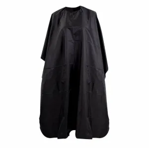 50 X Black Hairdressing Gown Cutting Cape Barbe Hairdresser Salon Equipment