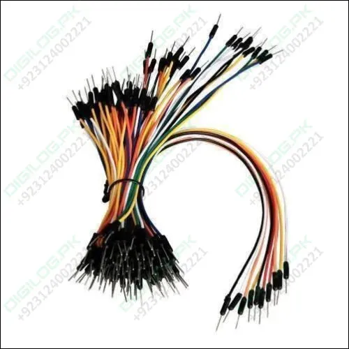 65pcs Jump Wire Cable Male To Male Jumper Wire For Arduino Breadboard 1 Bag