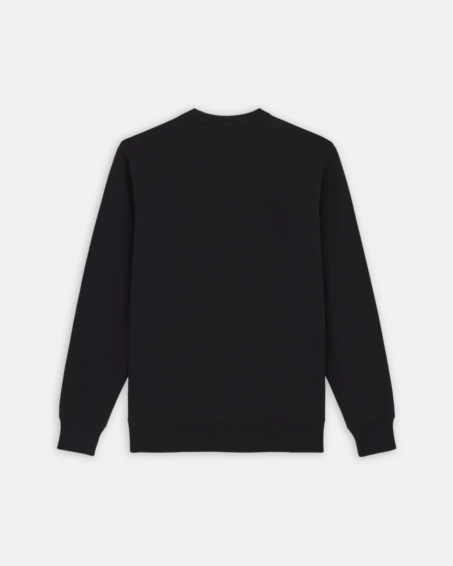 Aitkin Sweatshirt in Black & Plum