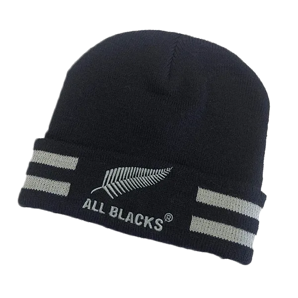 All Blacks Turn Up Beanie