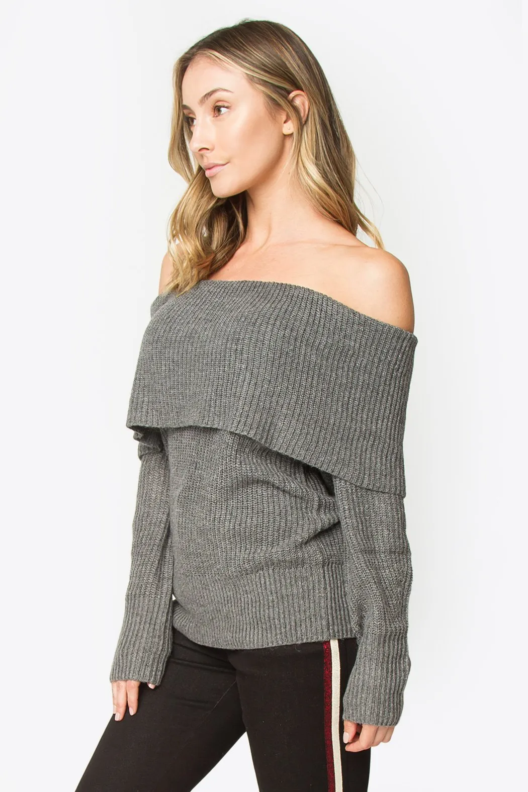 Allegra Off The Shoulder Sweater