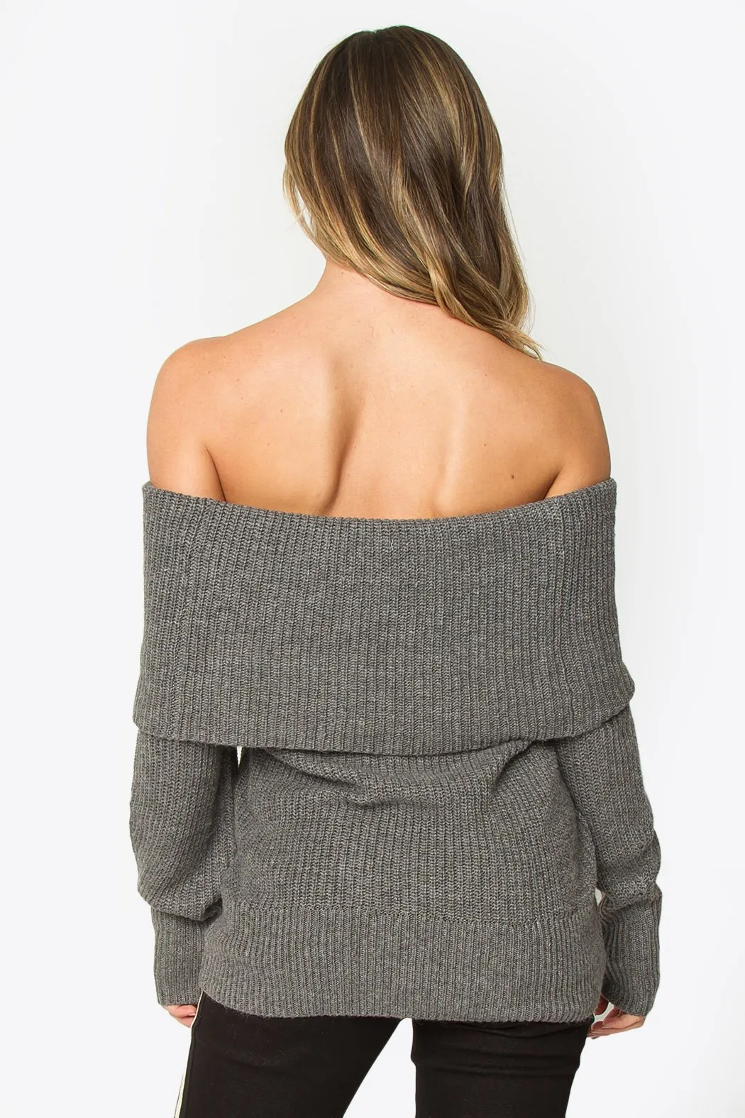 Allegra Off The Shoulder Sweater