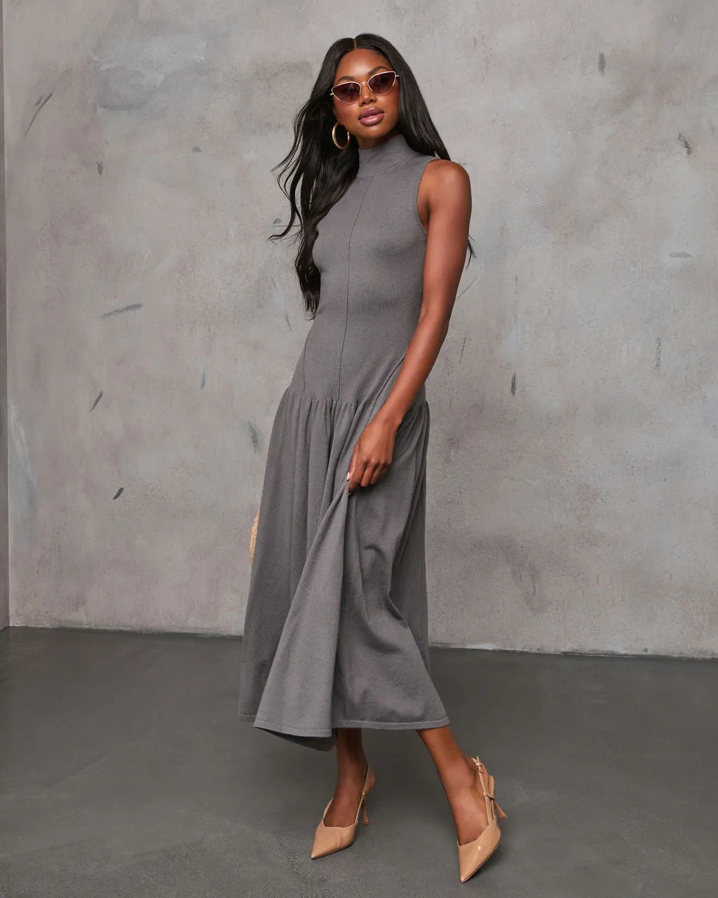 Anything For You Drop Waist Maxi Dress