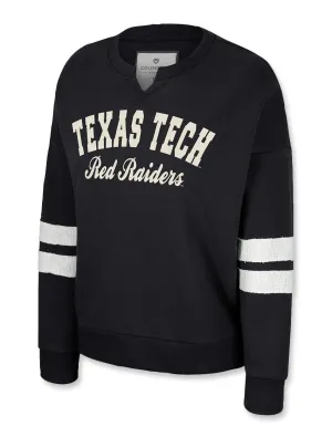 Arena Texas Tech "Perfect Date" Women's V-Notch Sweatshirt