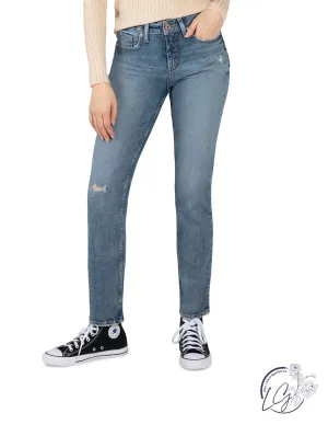 Avery High-Rise Straight by Silver Jeans