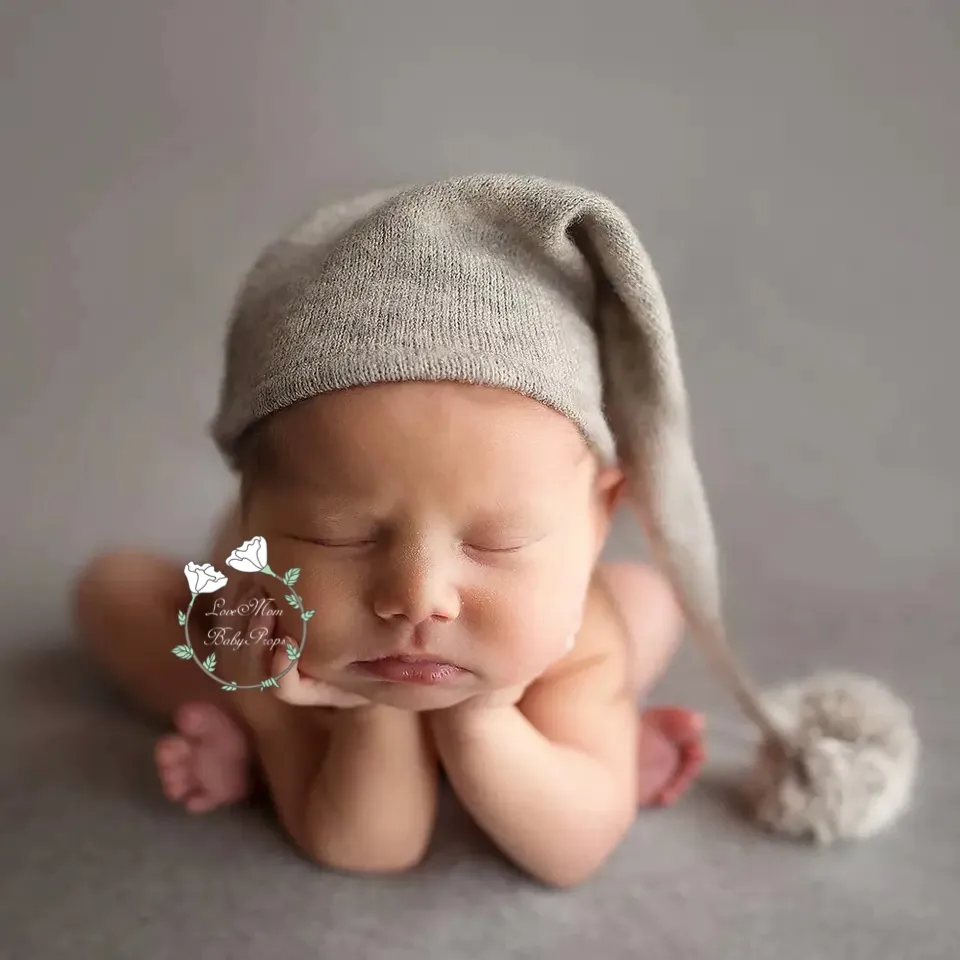 Baby Accessories Hat Newborn Beanies, Infant Photography Props, Reborn Baby Hat