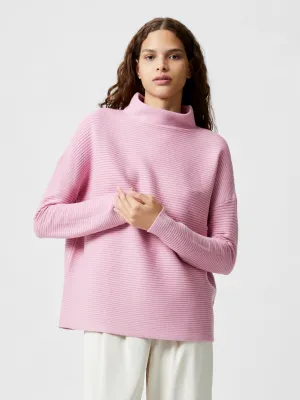 Babysoft Rib Mock Neck Jumper