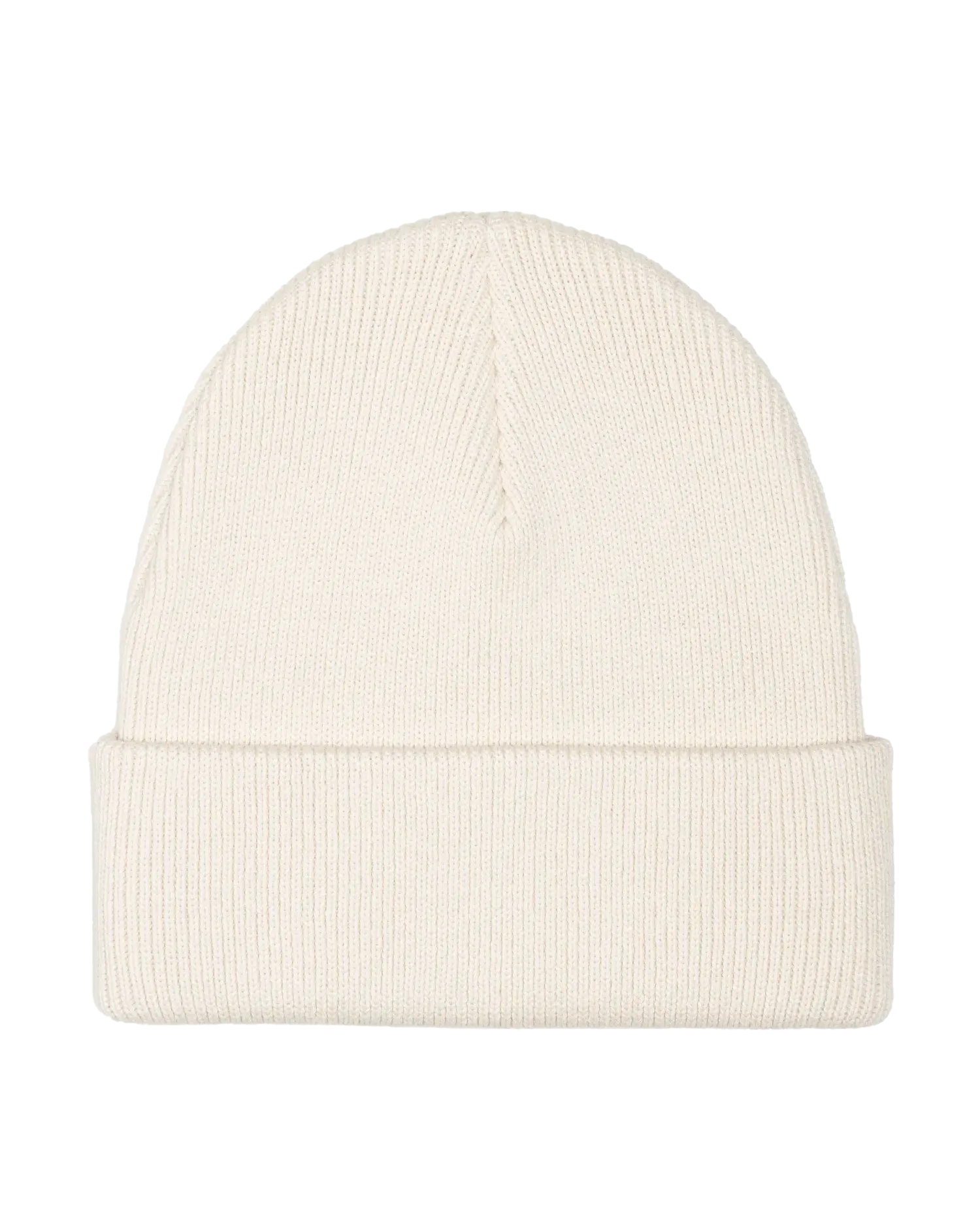 Backpatch Beanie in Cream