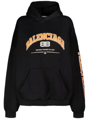 Balenciaga   Maison Balenciaga cotton hoodie 