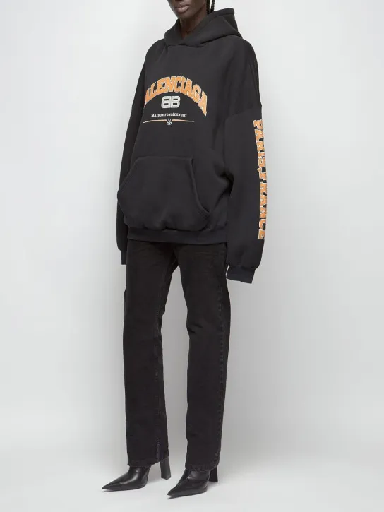 Balenciaga   Maison Balenciaga cotton hoodie 