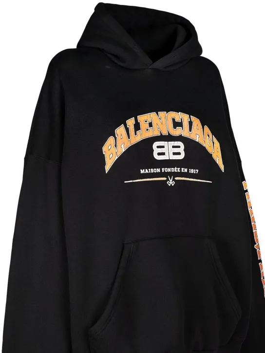 Balenciaga   Maison Balenciaga cotton hoodie 