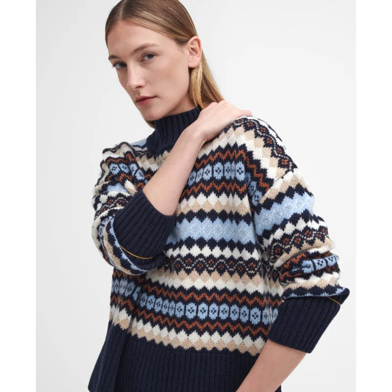 Barbour Larisa Knitted Ladies Jumper - Multi