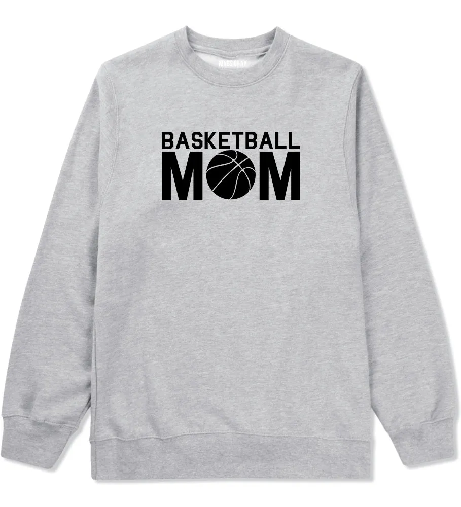 Basketball Mom Mens Crewneck Sweatshirt