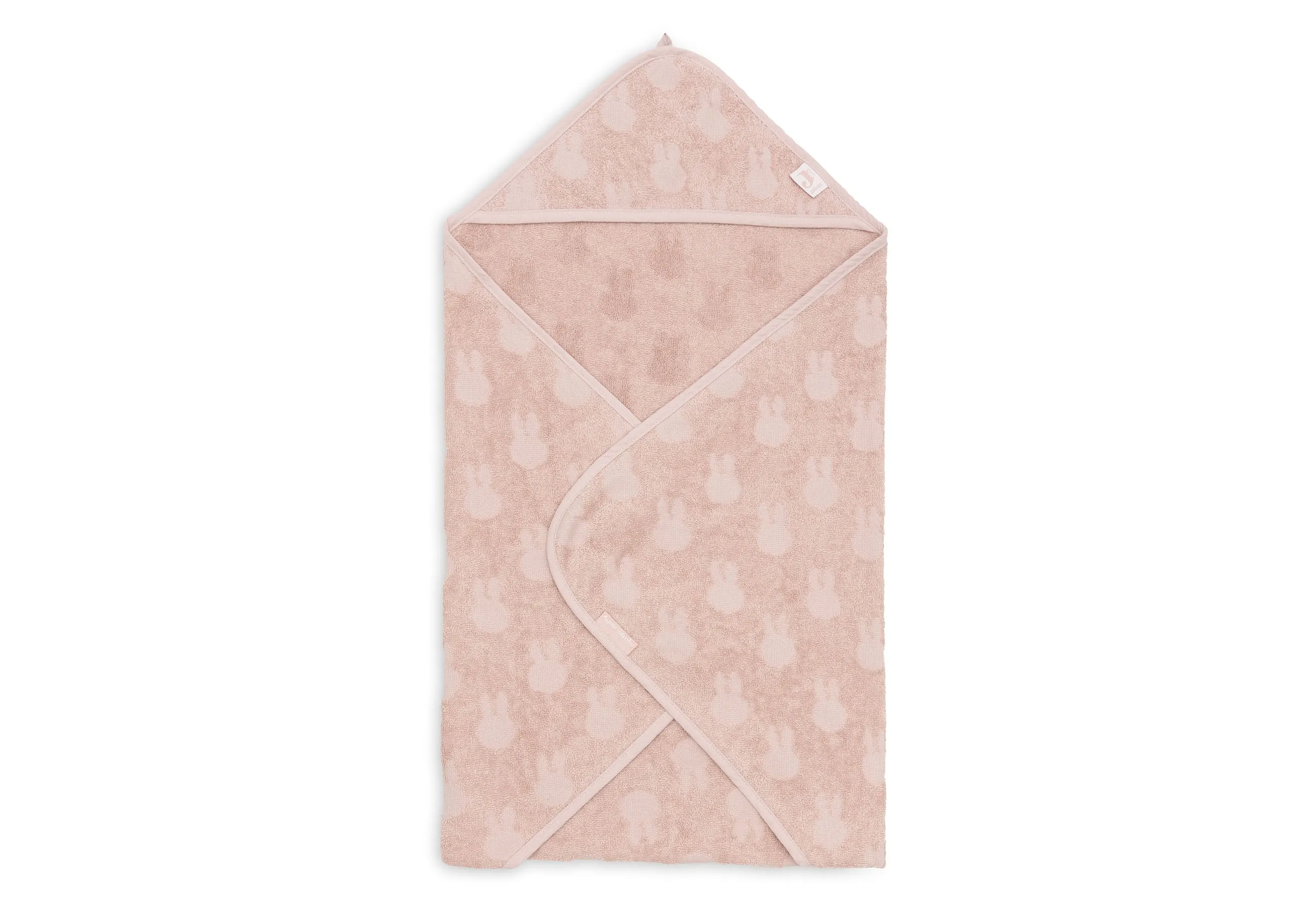 Bath cape Terry 75x75cm Miffy Jacquard - Wild Rose