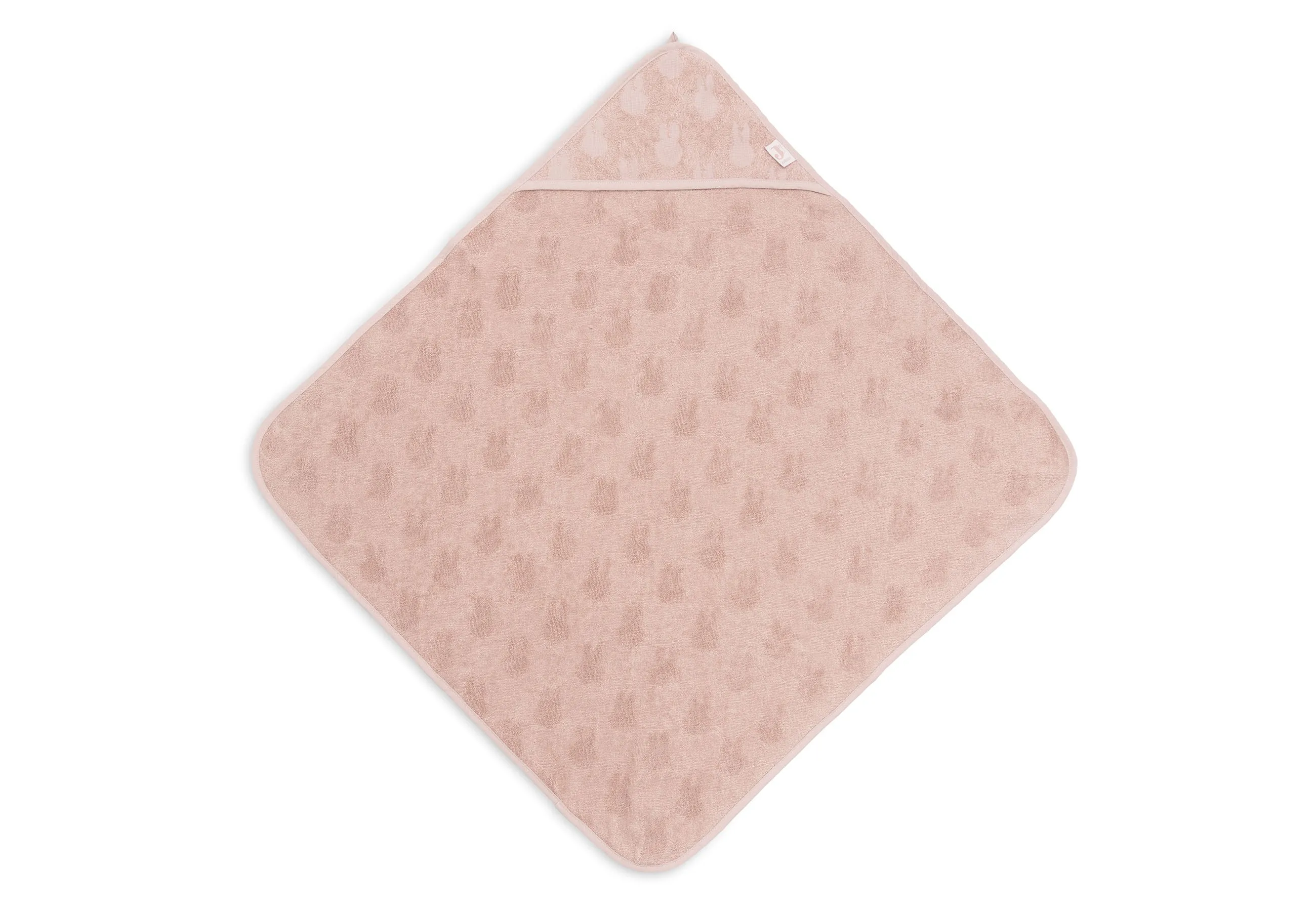 Bath cape Terry 75x75cm Miffy Jacquard - Wild Rose