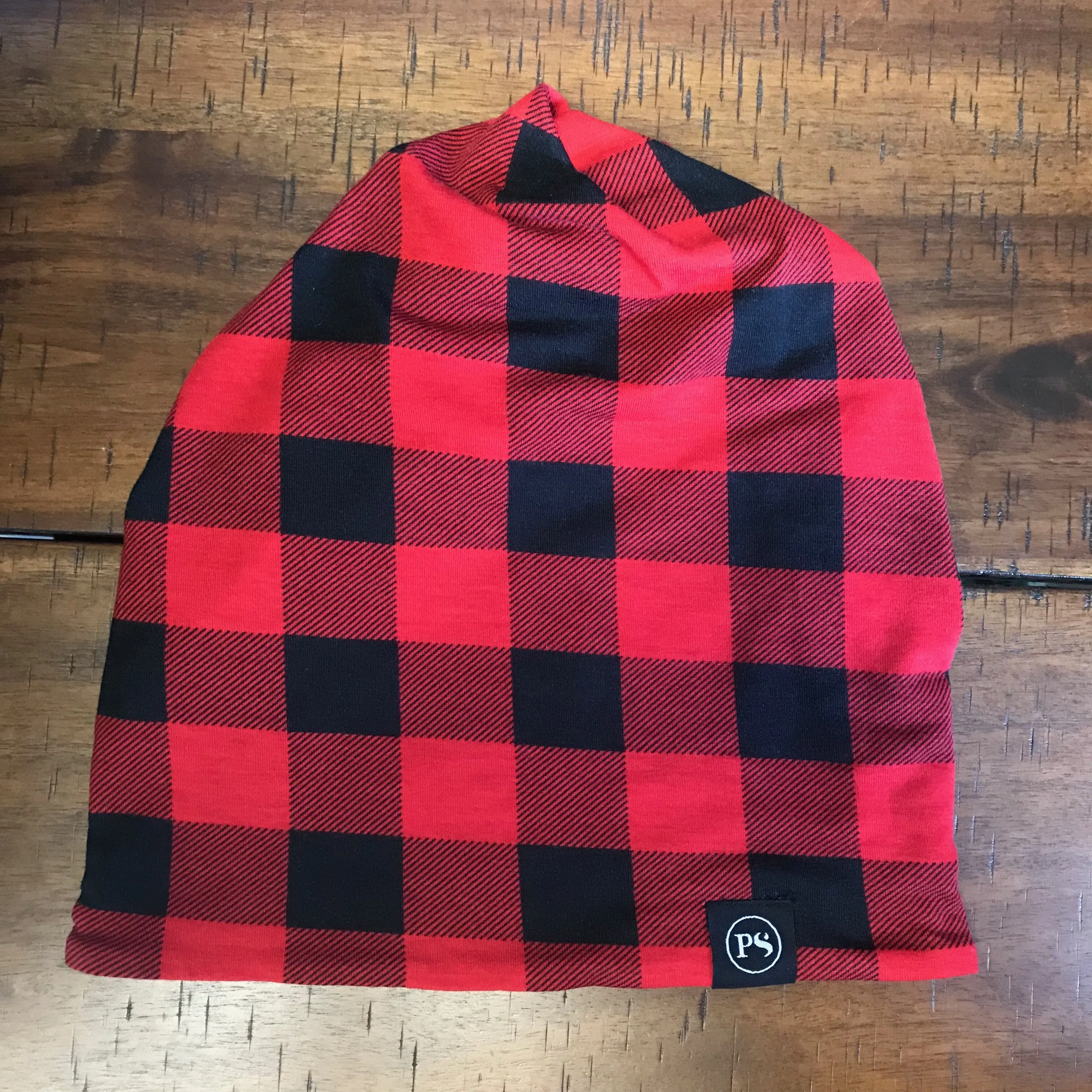 Beanie Buffalo Plaid