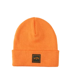 Billabong Stacked Beanie-Orange Red