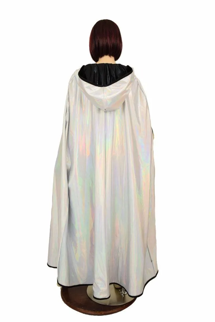 Black & Flashbulb Reversible Cape