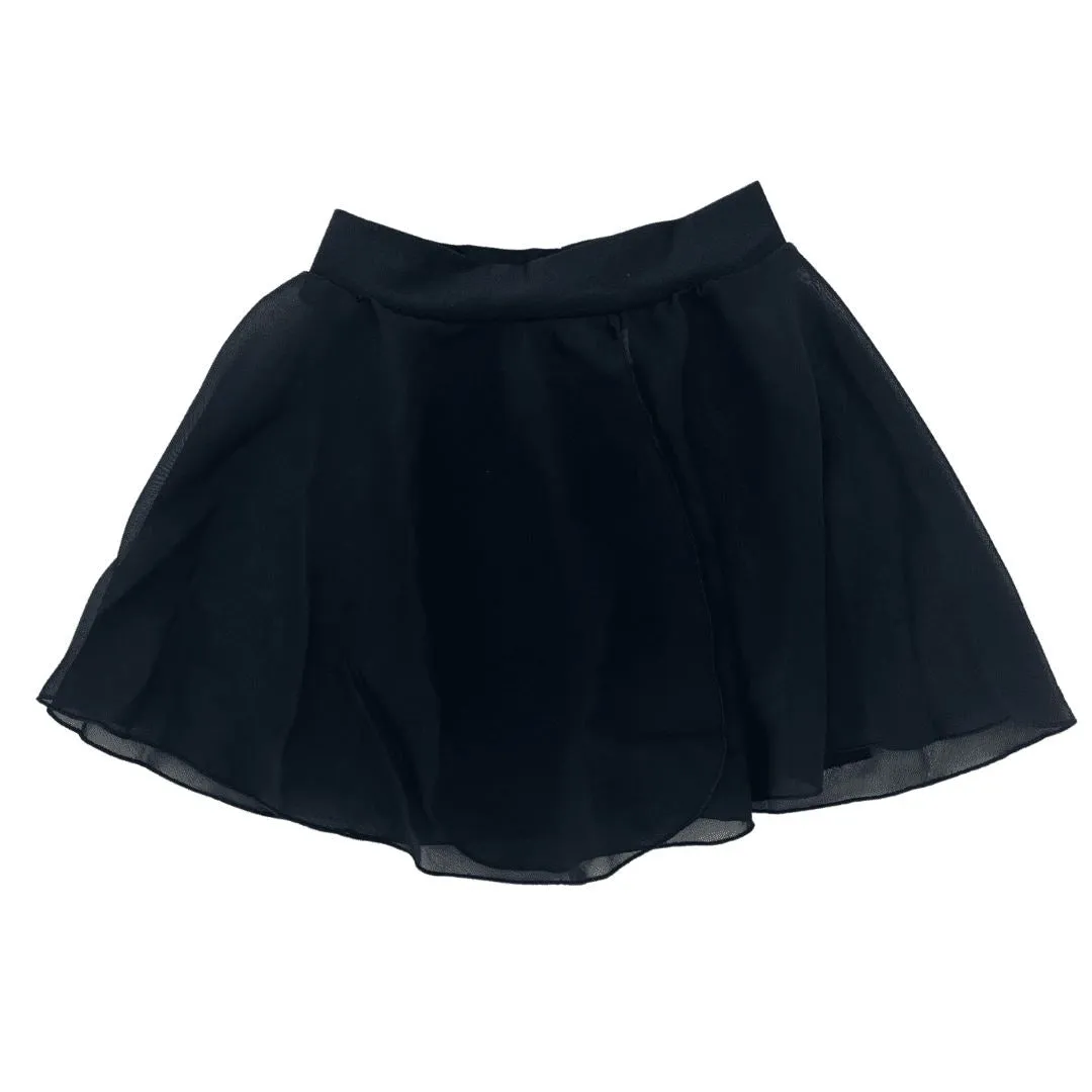 Black Chiffon Ballet Skirt