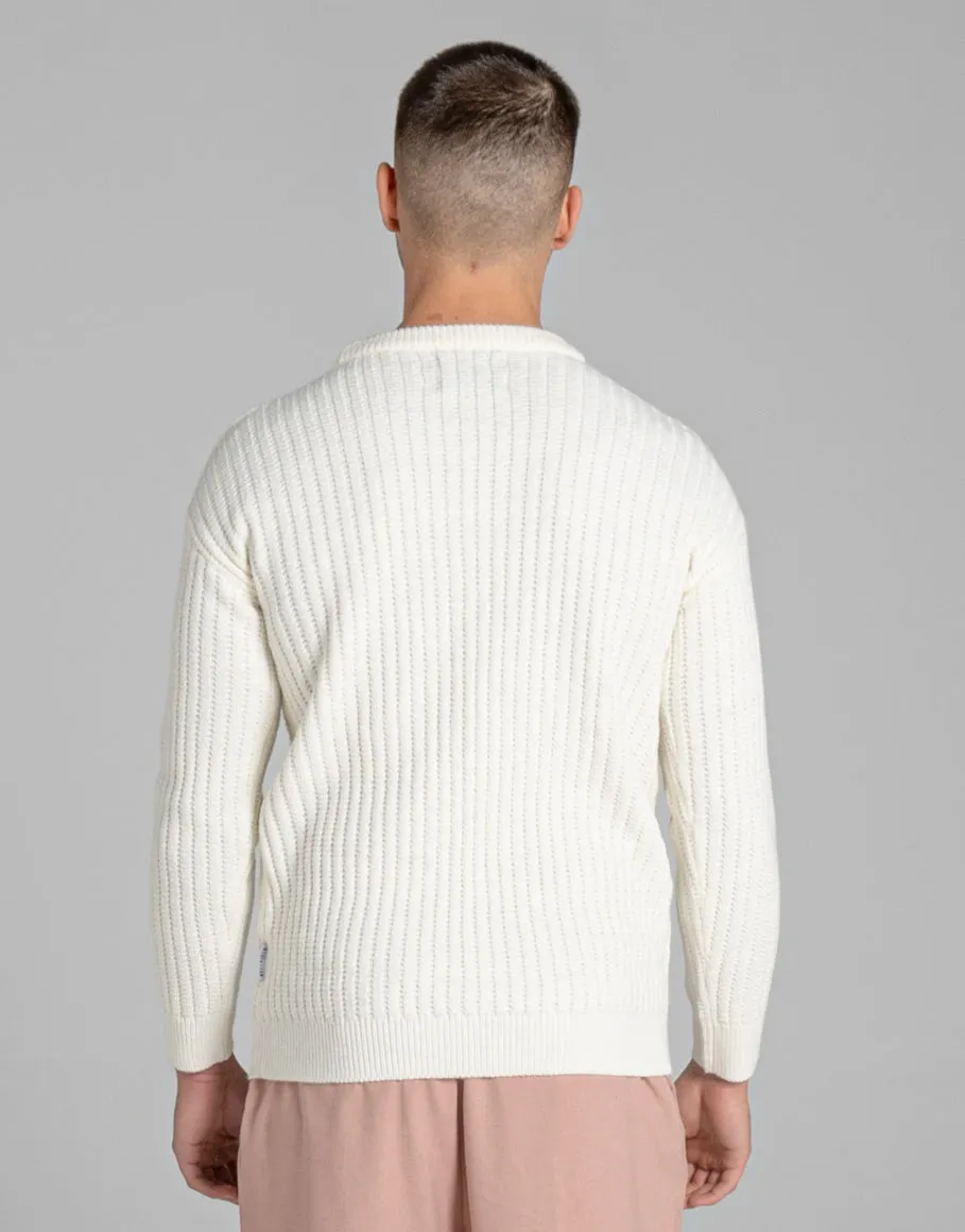 BRAC TEXTURED JUMPER | IVORY