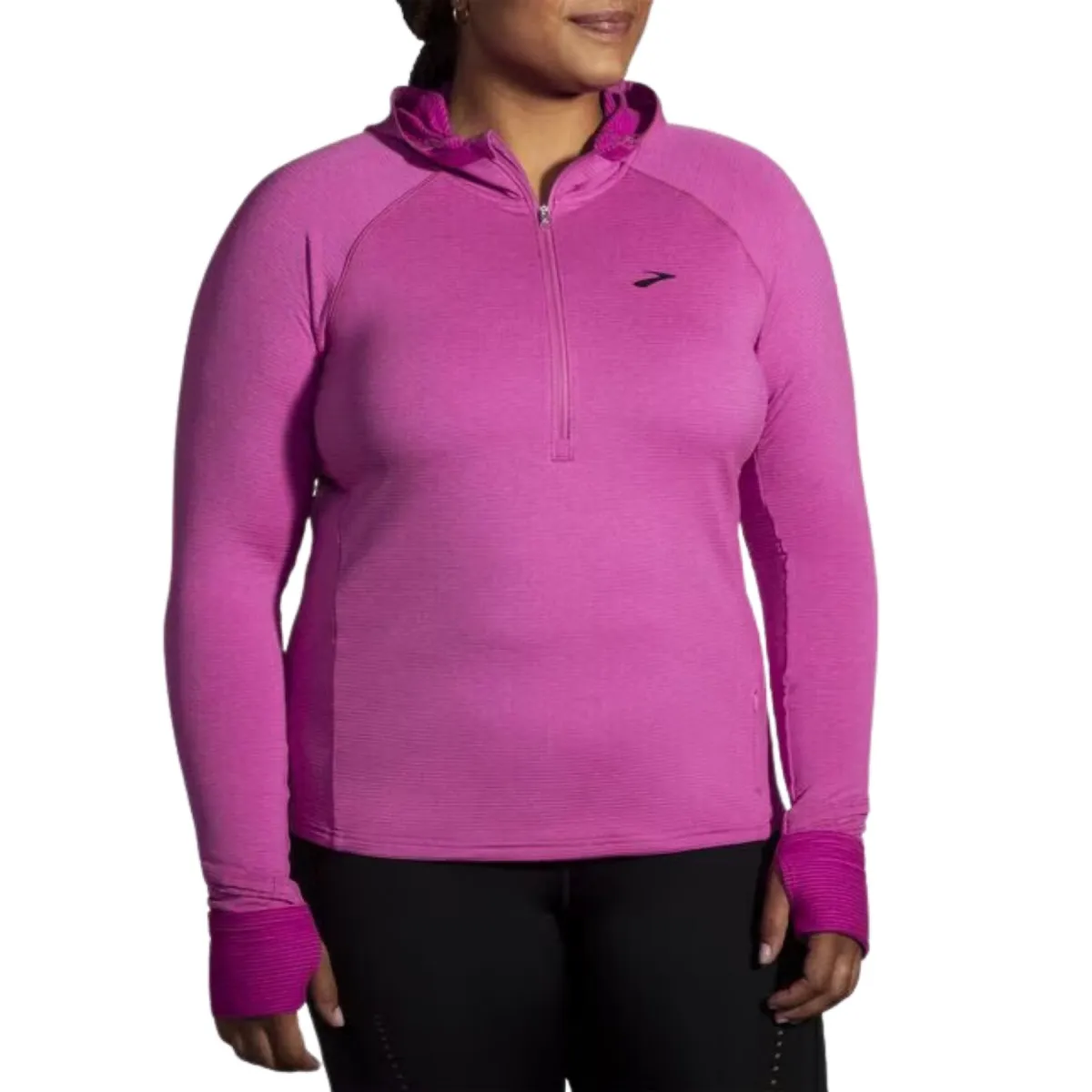 Brooks Notch 2.0 Women's Pink Thermal Sweatshirt