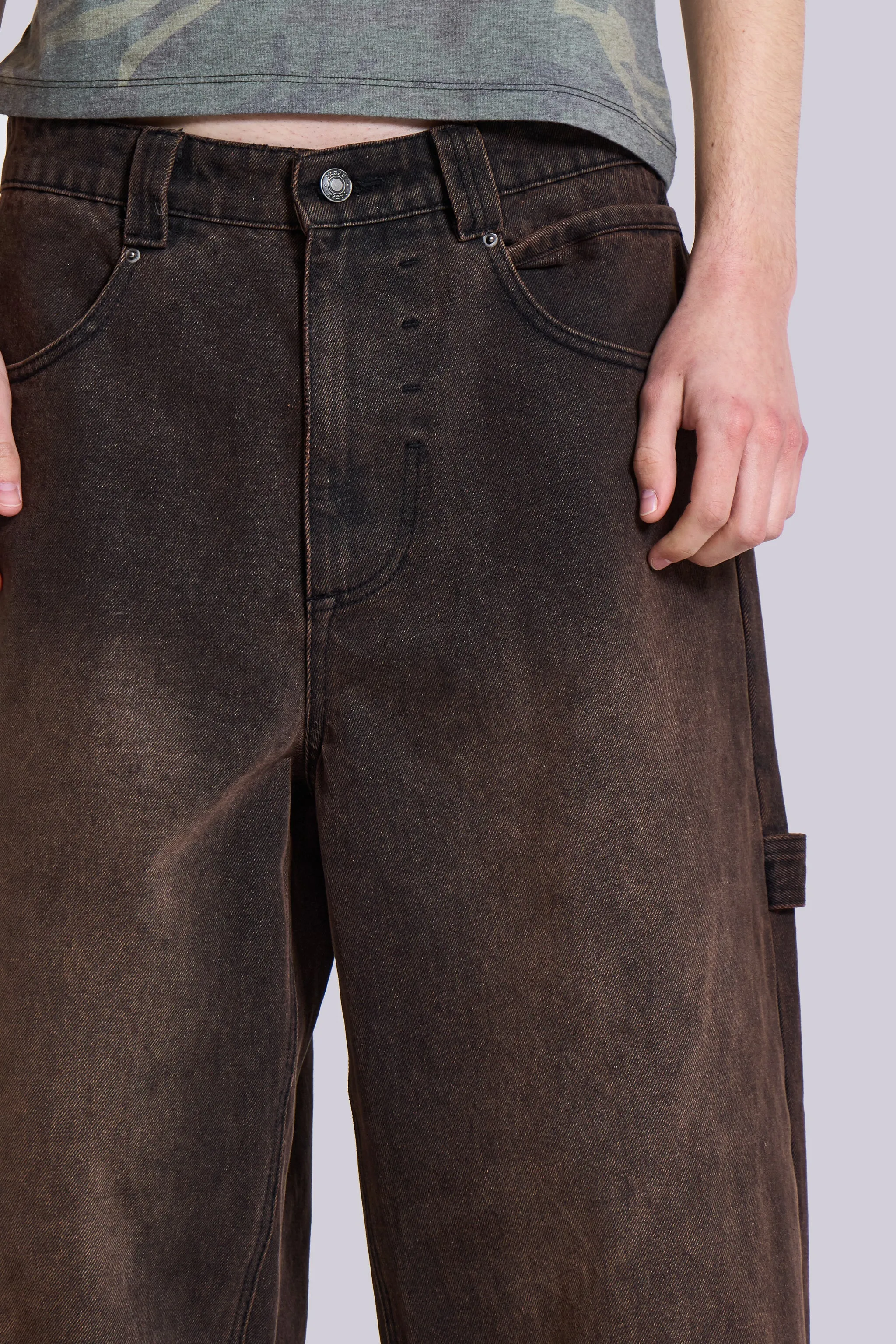 Brown Colossus Carpenter Jeans