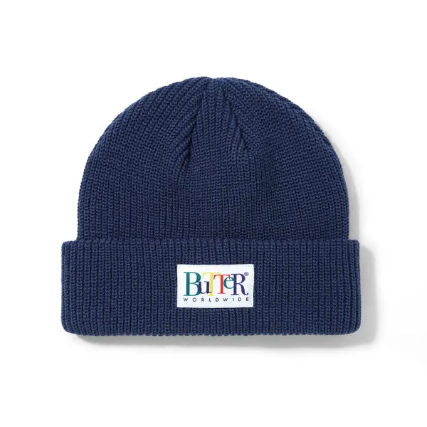 Butter Goods Jumble Beanie - Navy