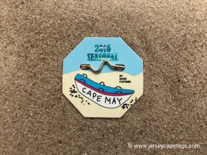 Cape May 2016 Seasonal Beach Tag