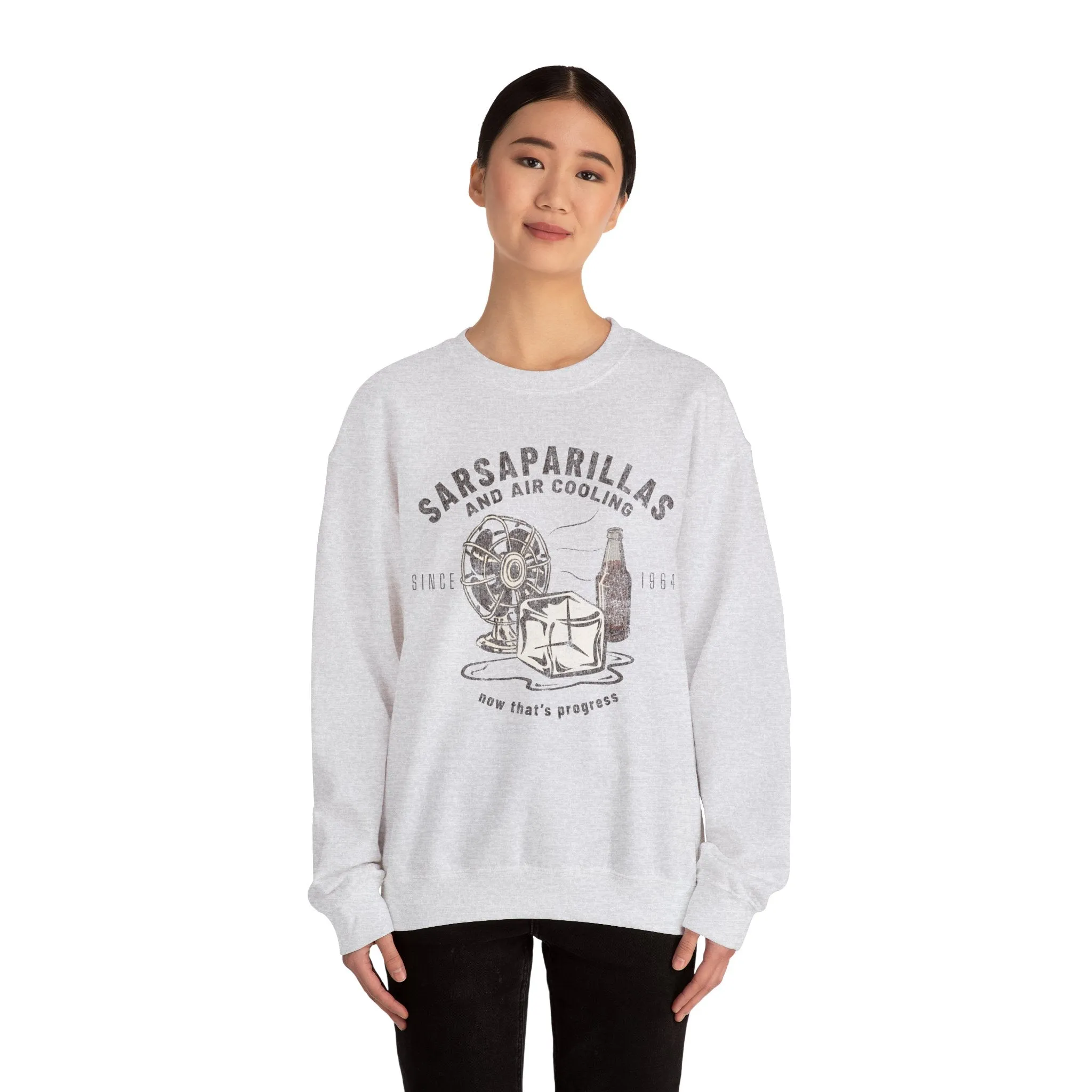 Carousel of Progress Sweatshirt - Sarsaparilla and Air Cooling