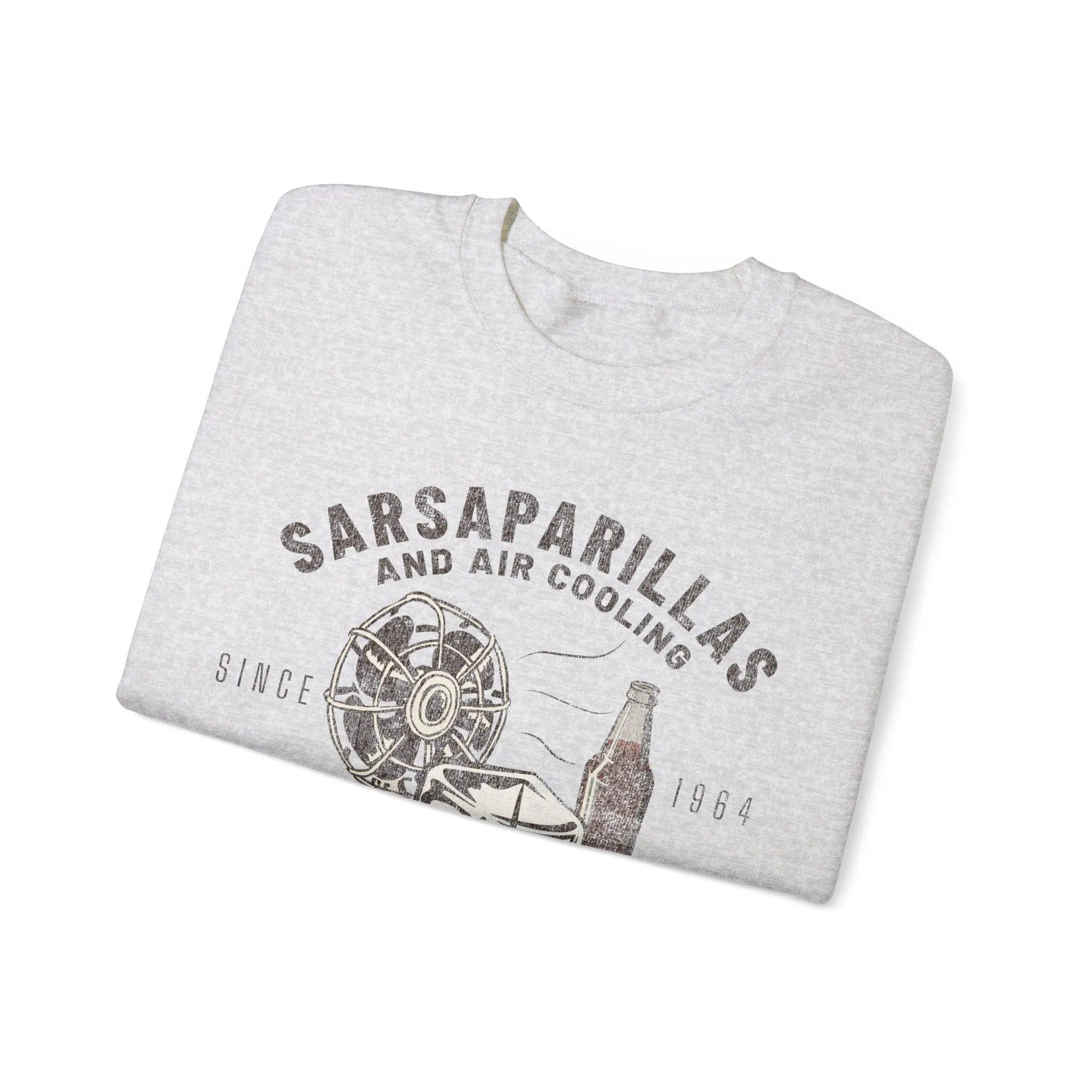 Carousel of Progress Sweatshirt - Sarsaparilla and Air Cooling