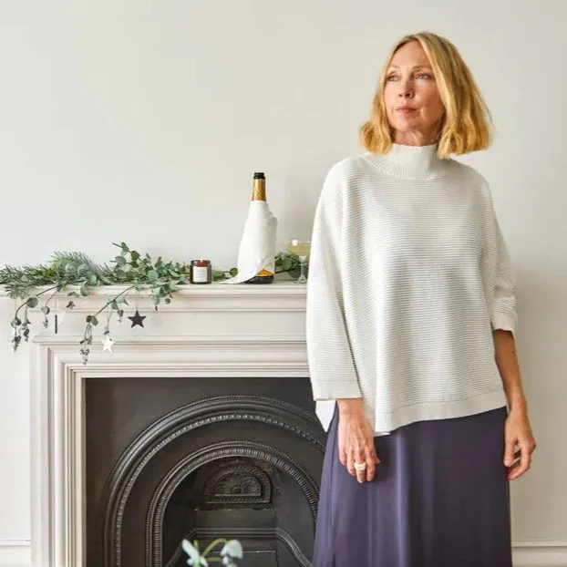 CHALK VICKI JUMPER | IVORY