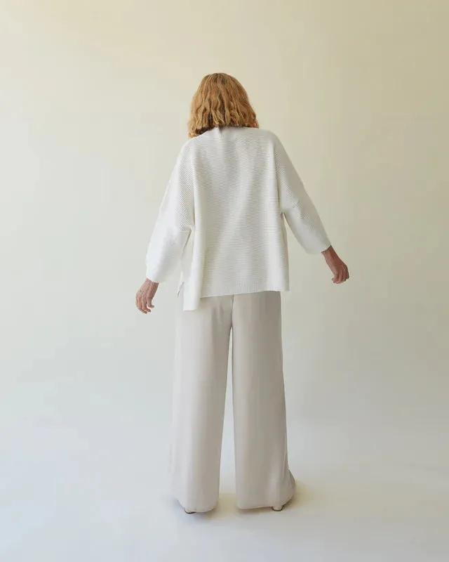 CHALK VICKI JUMPER | IVORY