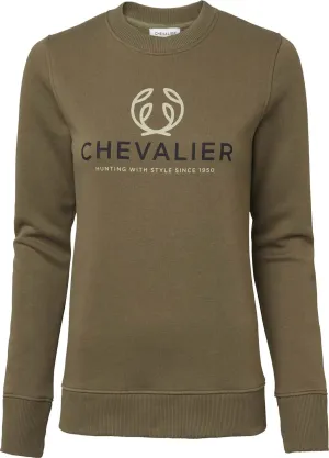 Chevalier Women´s Chevalier Logo Sweatshirt Primeval Forest | Buy Chevalier Women´s Chevalier Logo Sweatshirt Primeval Forest here | Outnorth