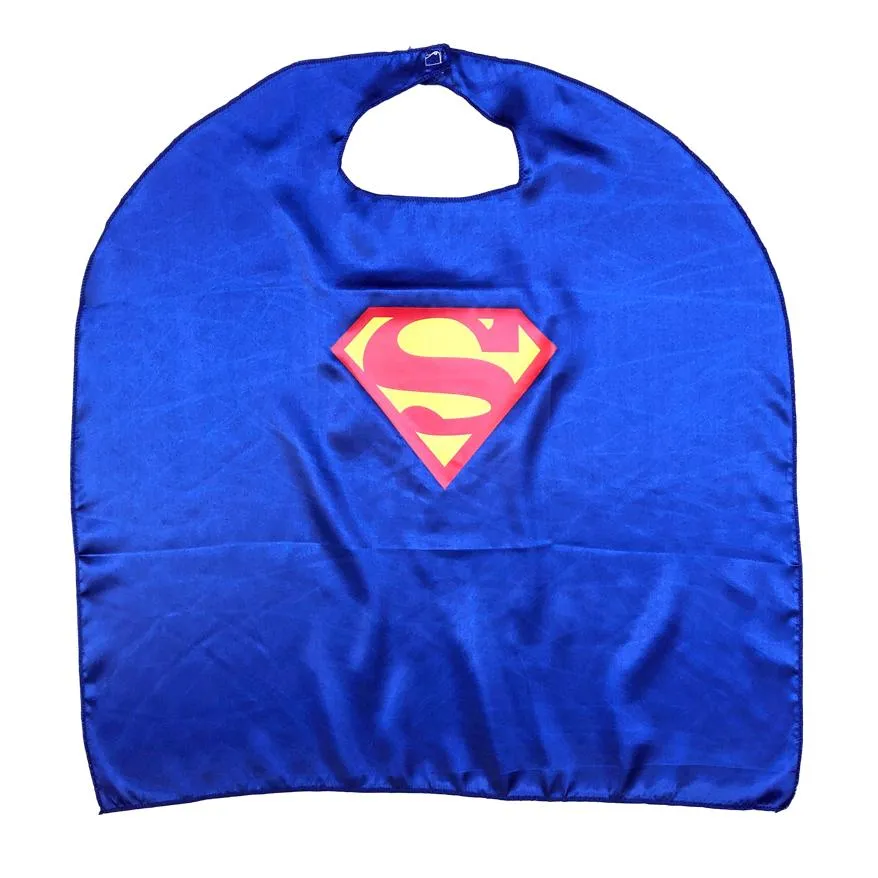 Children's Budget Superhero Satin Cape - Super Boy