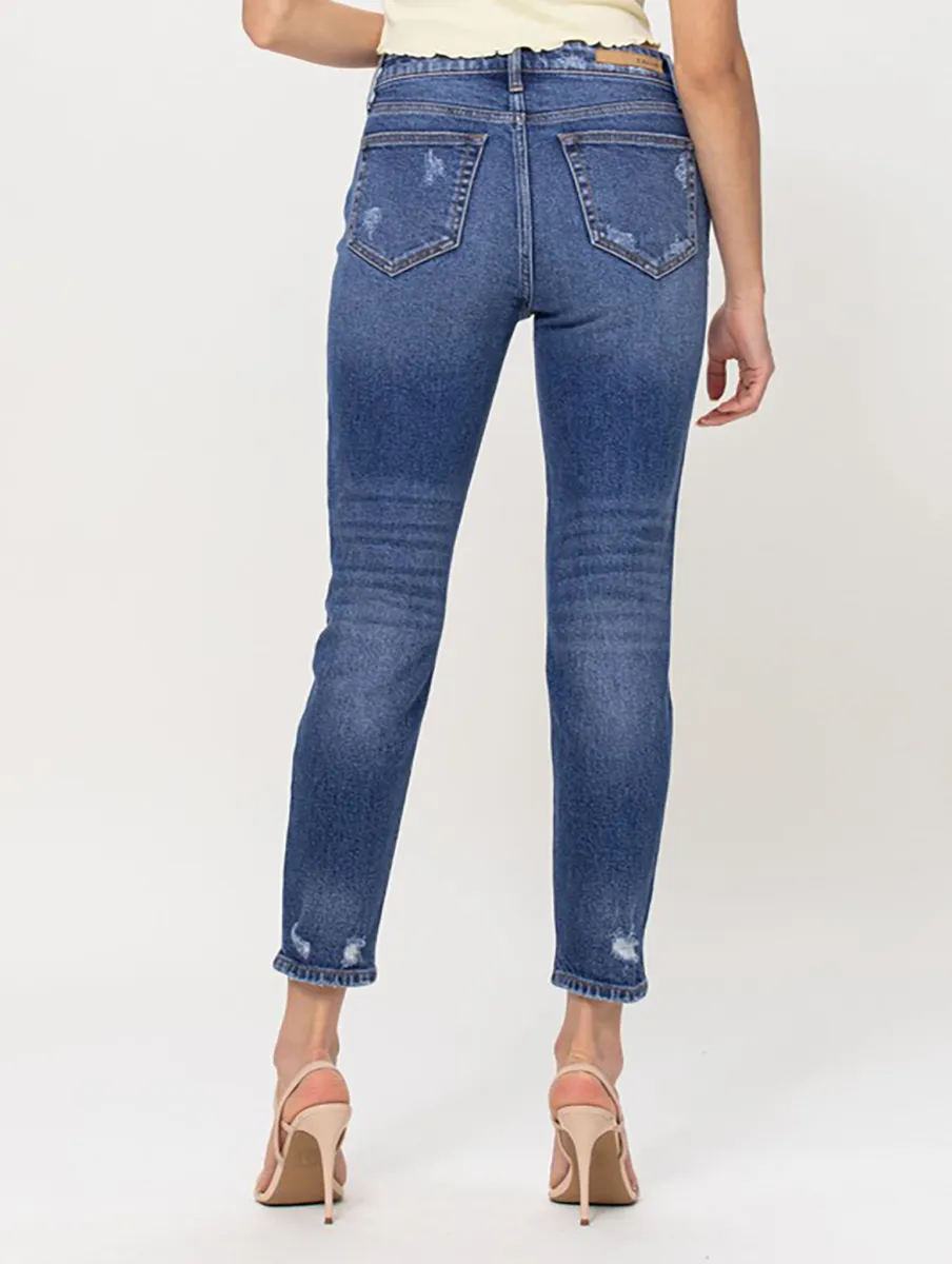 Christine High-Rise Mom Skinny by Cello Jeans