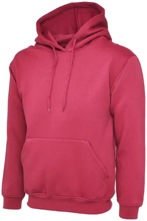 Classic Hooded Sweatshirt  | Hot Pink