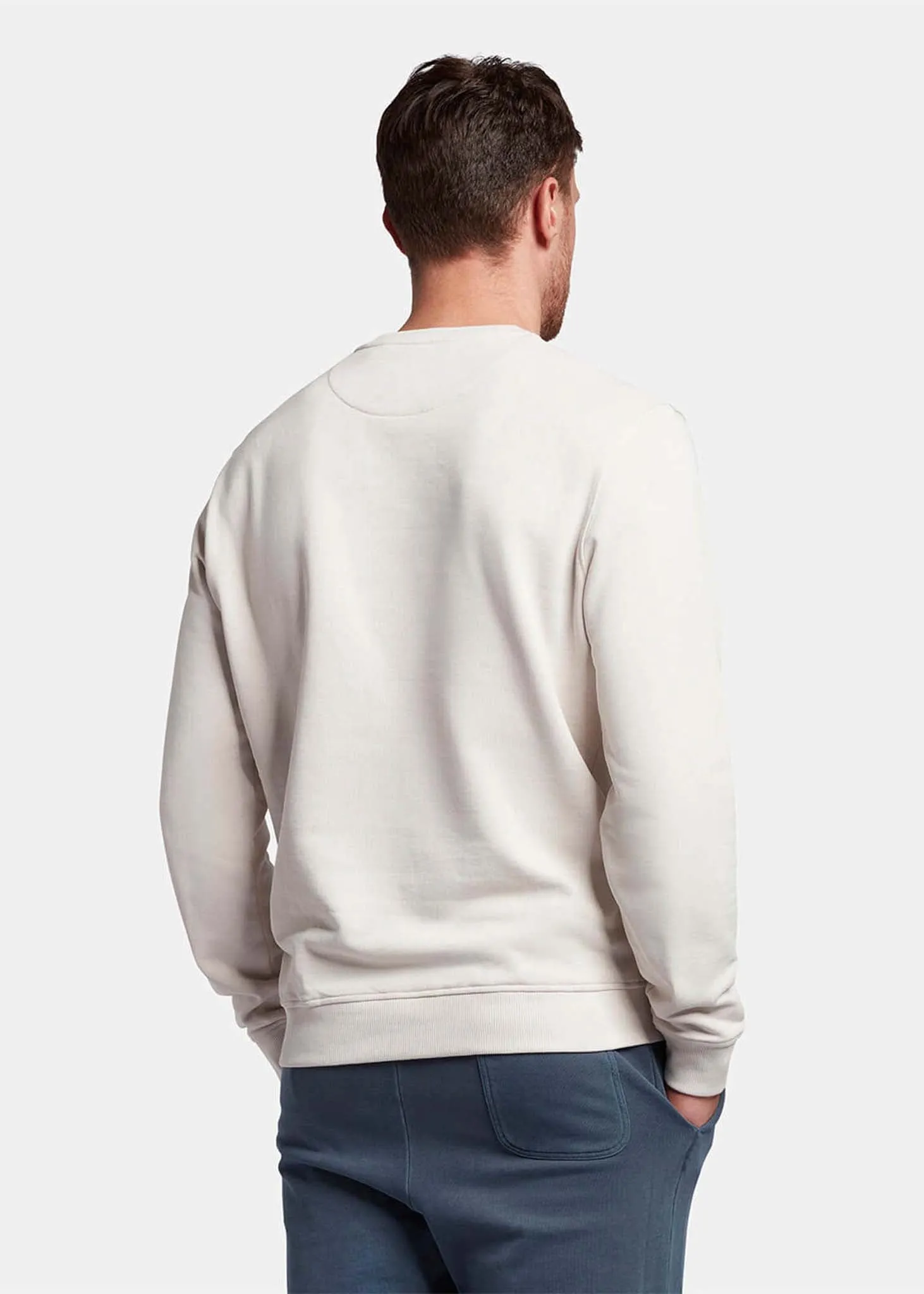 Crew neck sweatshirt - light mist