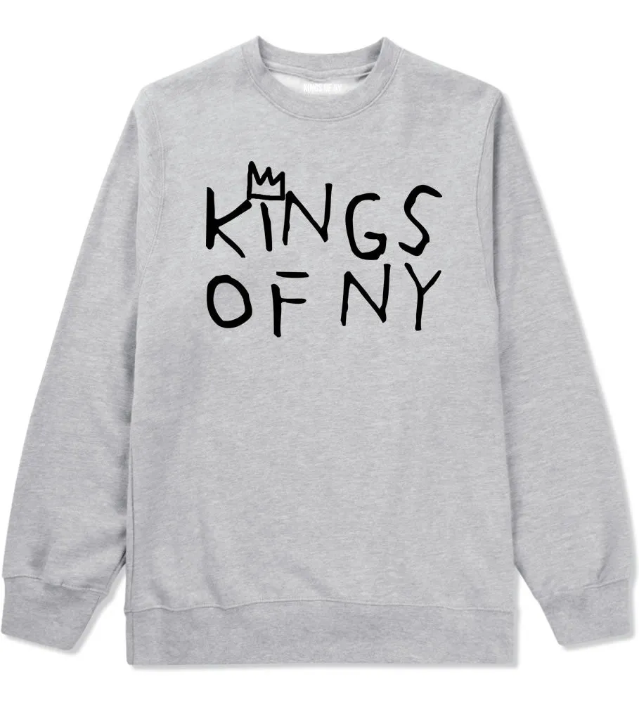 Crown Basq Art Logo Tee Crewneck Sweatshirt