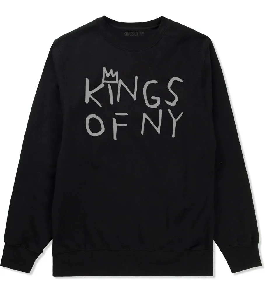 Crown Basq Art Logo Tee Crewneck Sweatshirt