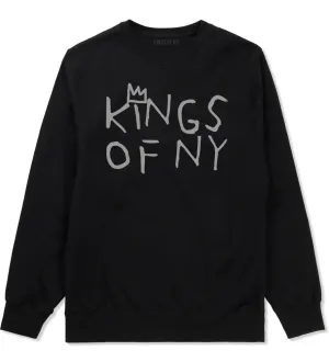 Crown Basq Art Logo Tee Crewneck Sweatshirt