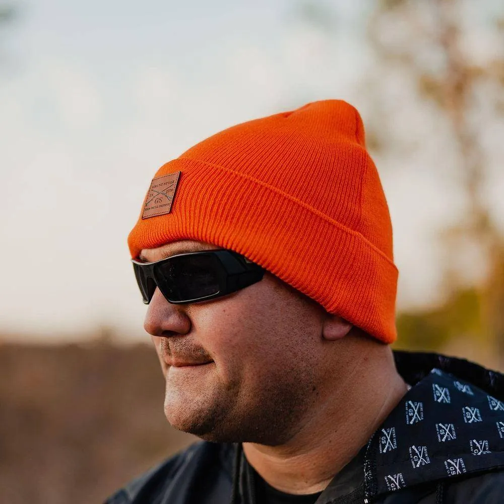 Cuffed Beanie - Safety Orange