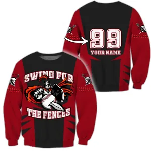 Customize Name & Number Baseball Sparta Sweatshirt Hoodie Shirts For Men And Women