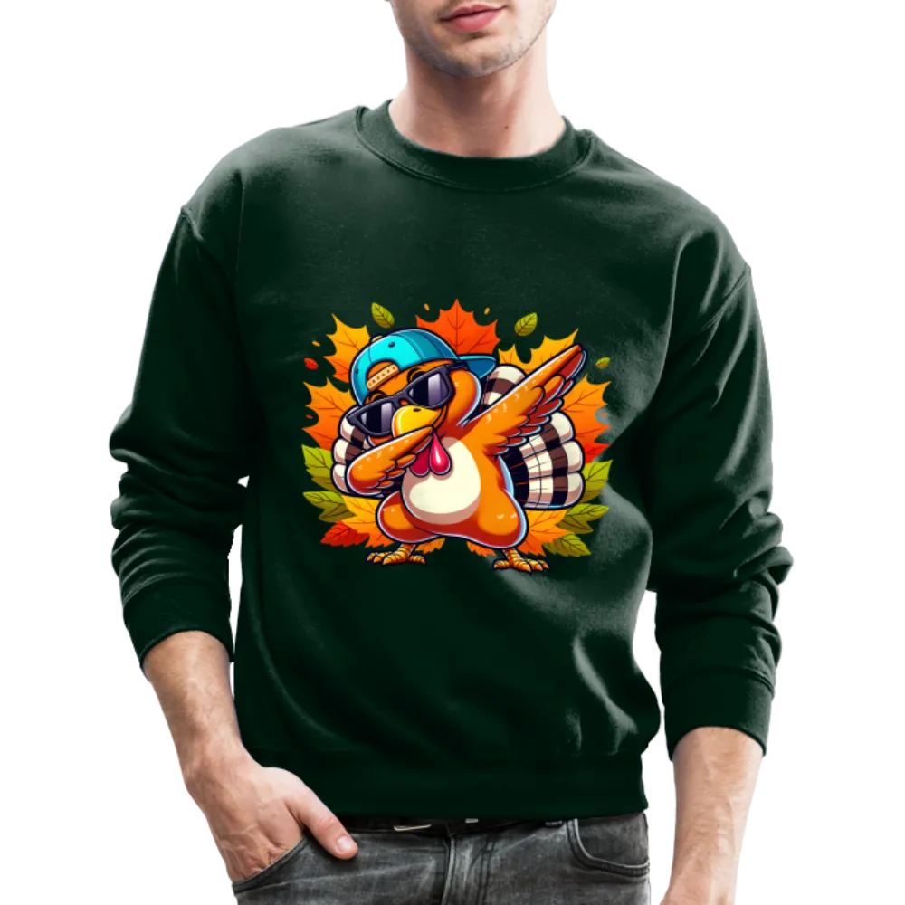 Dabbing Thanksgiving Turkey Sweatshirt