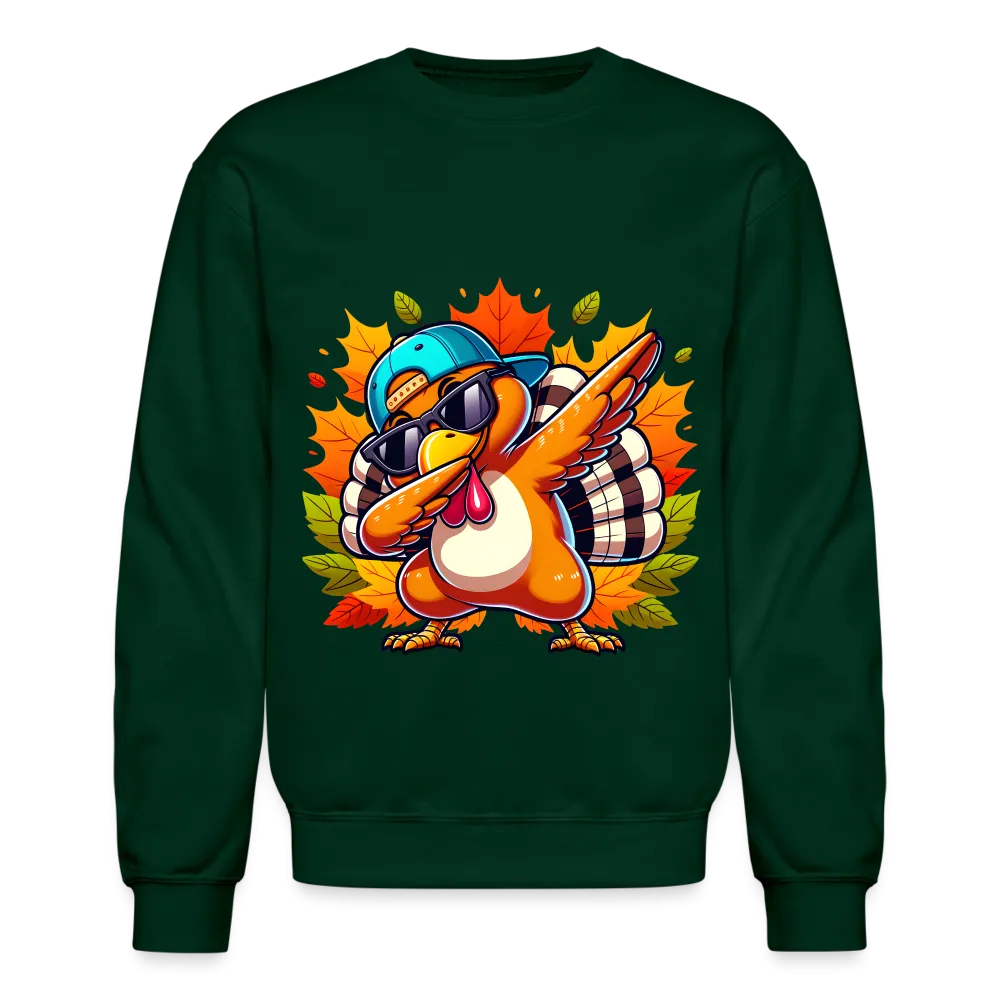 Dabbing Thanksgiving Turkey Sweatshirt